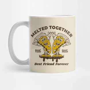 Melted together pizza Mug